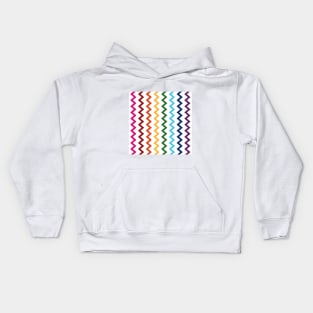 Rainbow Chevron Kids Hoodie